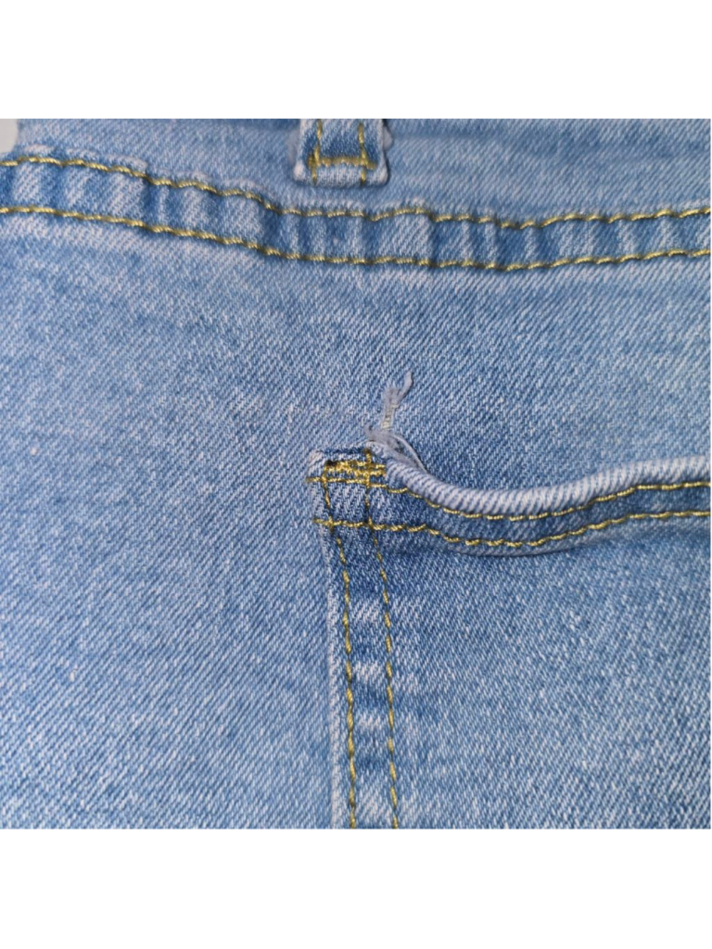 Boho Western Light Wash Denim JustFashionNow 2XL Floral Embroidered Jeans - Picture 11 of 11